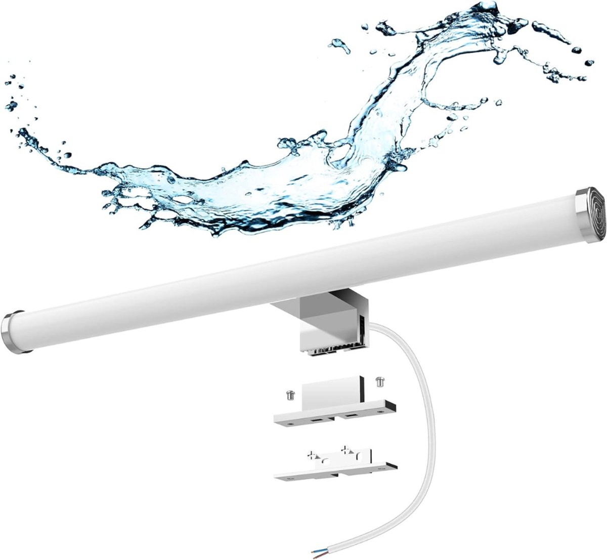 White-Label® Spiegellamp Badkamer - Wandlamp - Spiegelverlichting -Wit