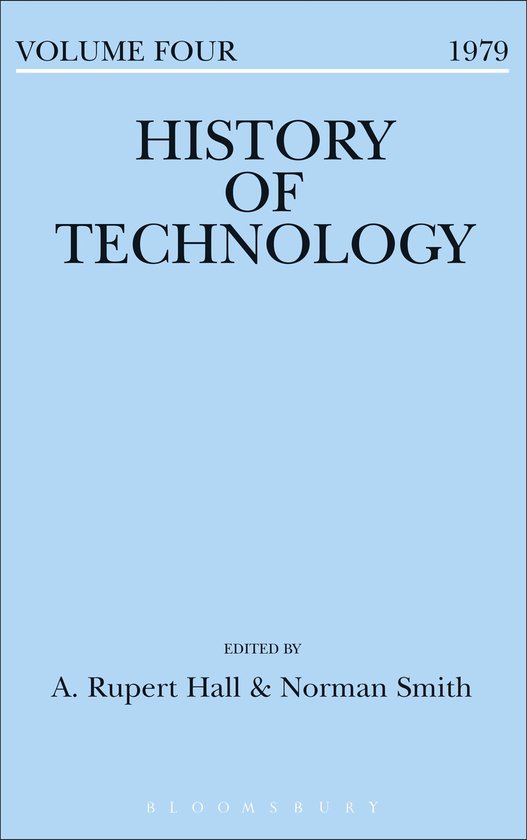 History of Technology - History of Technology Volume 4 - cover