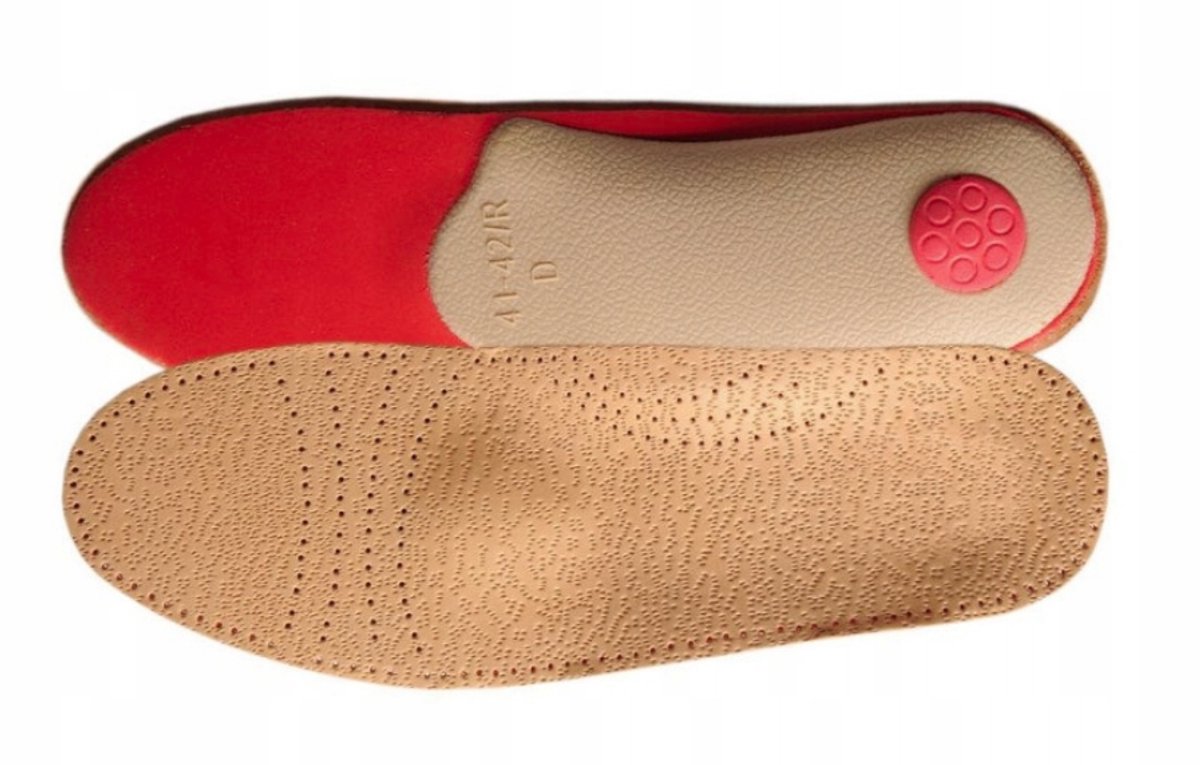 Footmate Alfa Comfort Leren Inlegsolen - Maat 38