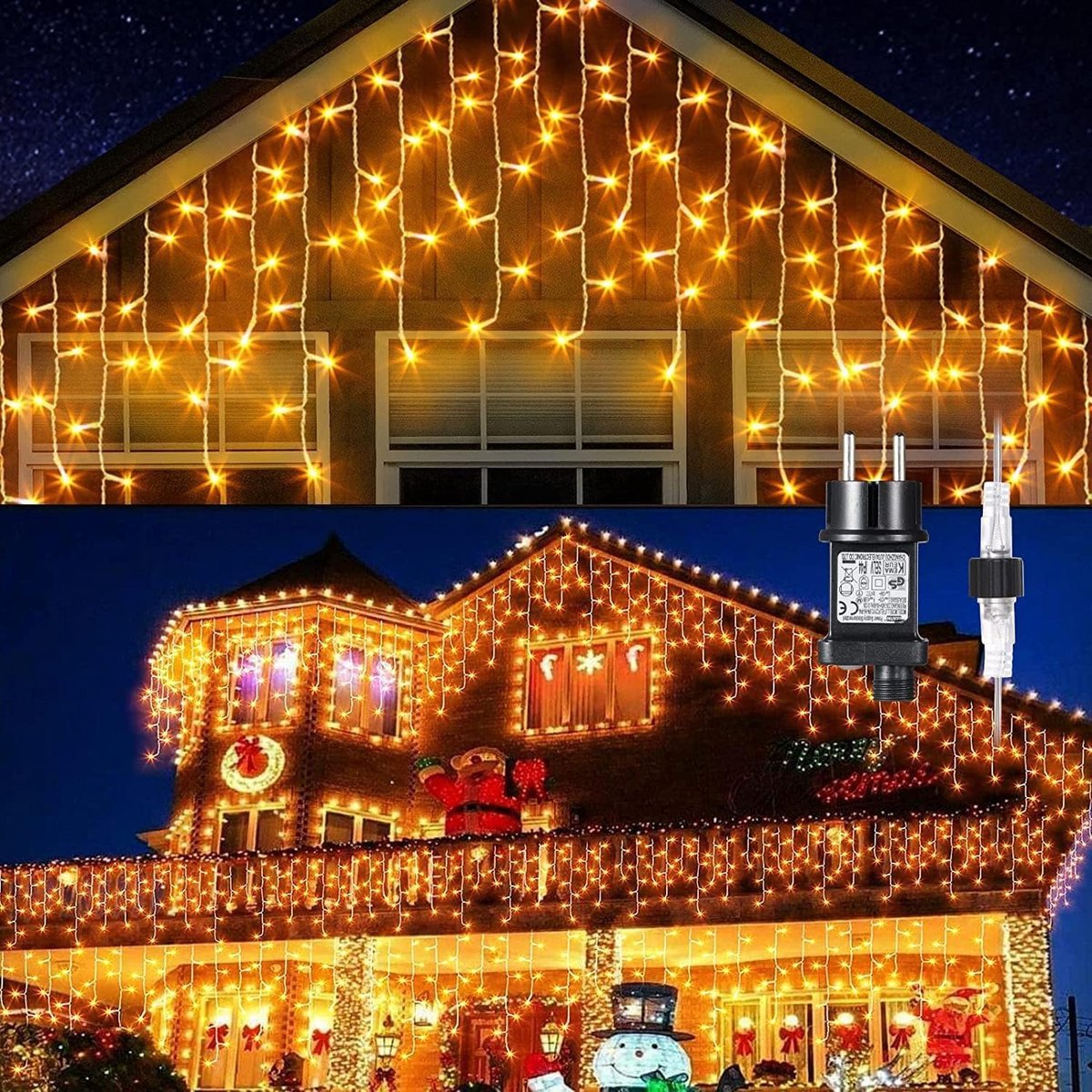 Lichtsnoer met 220 LEDs 25m, Geheugen Functie 8 Modi
