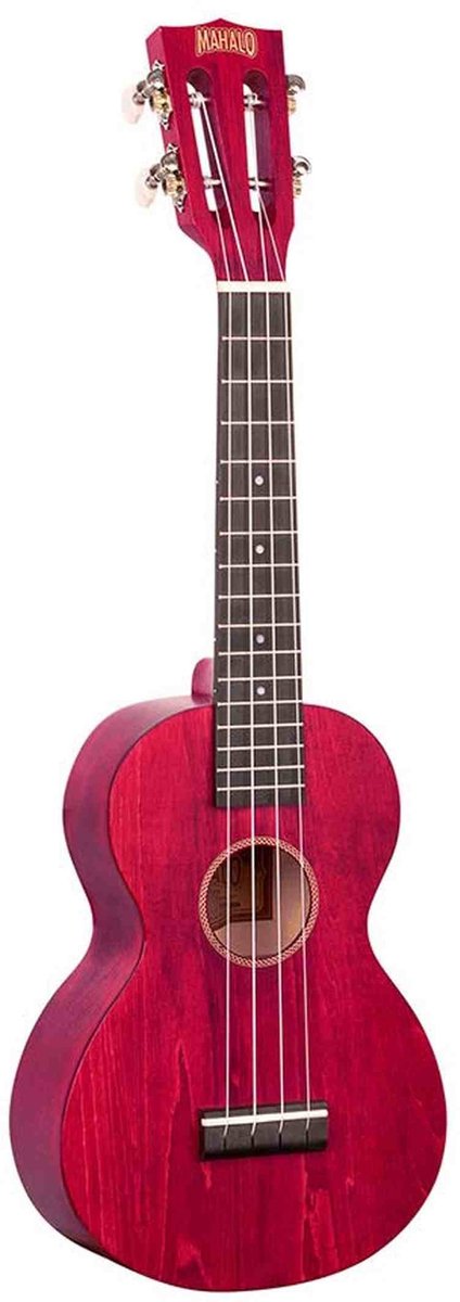 Mahalo ML2CR Island Series Concert Ukulele – Cherry Red