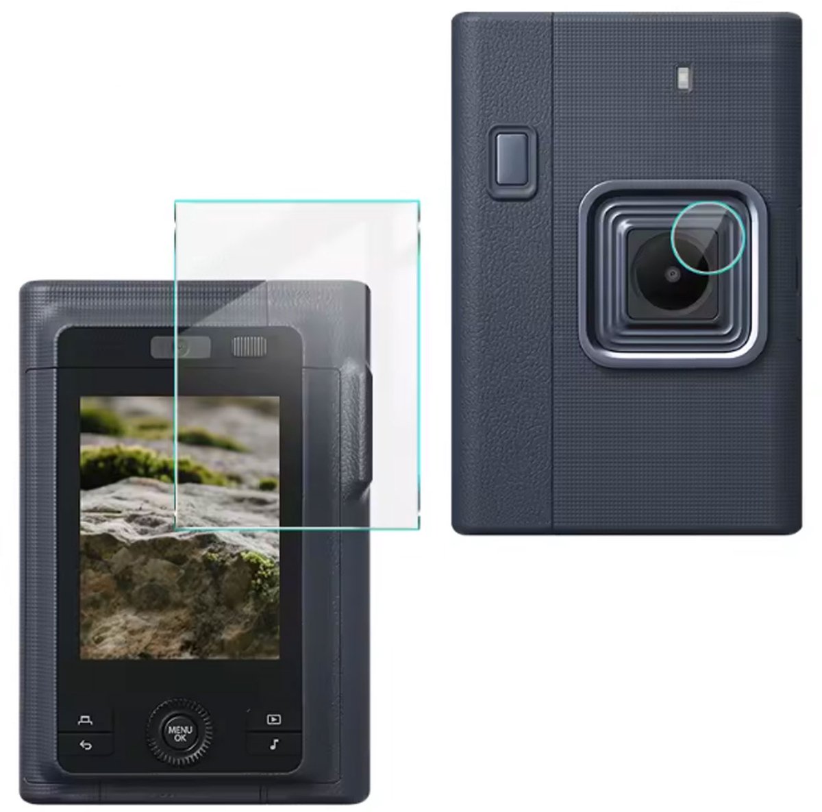 Screenprotector Fujifilm INSTAX mini Liplay+ – Gehard Glas – Hoge kwaliteit screen protector – Ultradun – Tempered Glass 9H Bescherming Camera – Lens & Scherm – 1 stuks – TechDefend