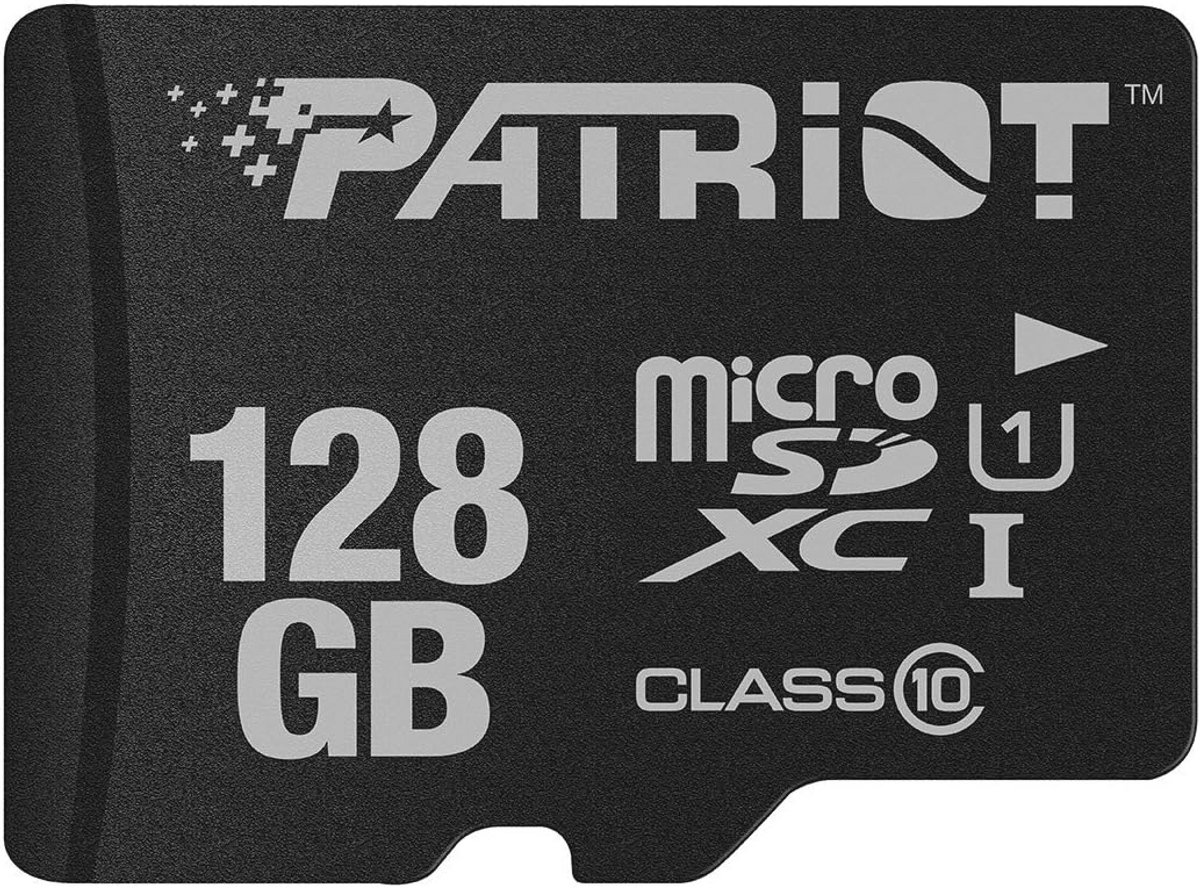 Micro SD Kaart 128GB - UHS-I Compatibel, 10MB/s Schrijfsnelheid voor HD Video