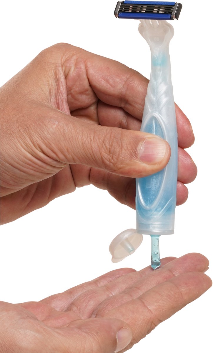Trip Shave Club - Scheermes met scheergel in handvat - 6 Stuks