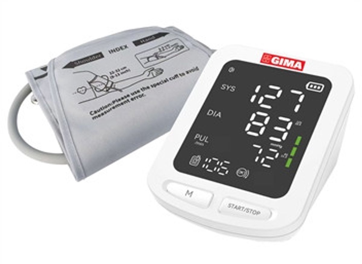 GIMA 49880 bloeddrukmeter Bovenarm Automatisch