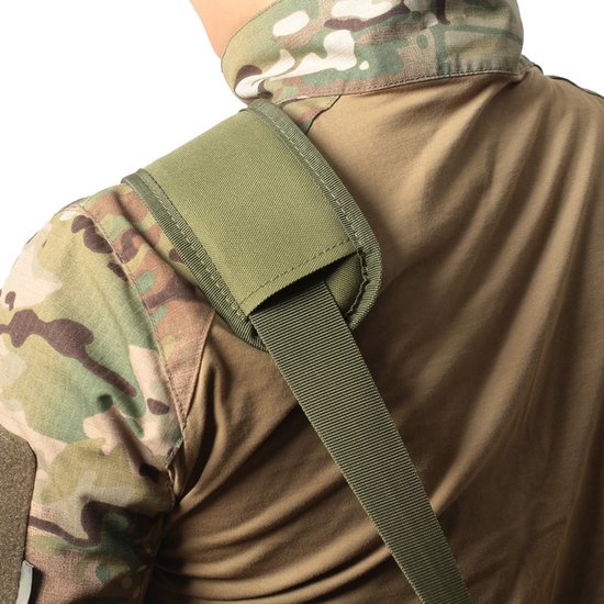 Golf anti-rugsteun - Golf schoudersteun - Groen - Schouderkussen voor rugzak - Universeel sport schouderkussen - Vervangende schouderriem/crossbodyriem - Vervangende schouderriem voor tas van Merkloos — afbeelding 4
