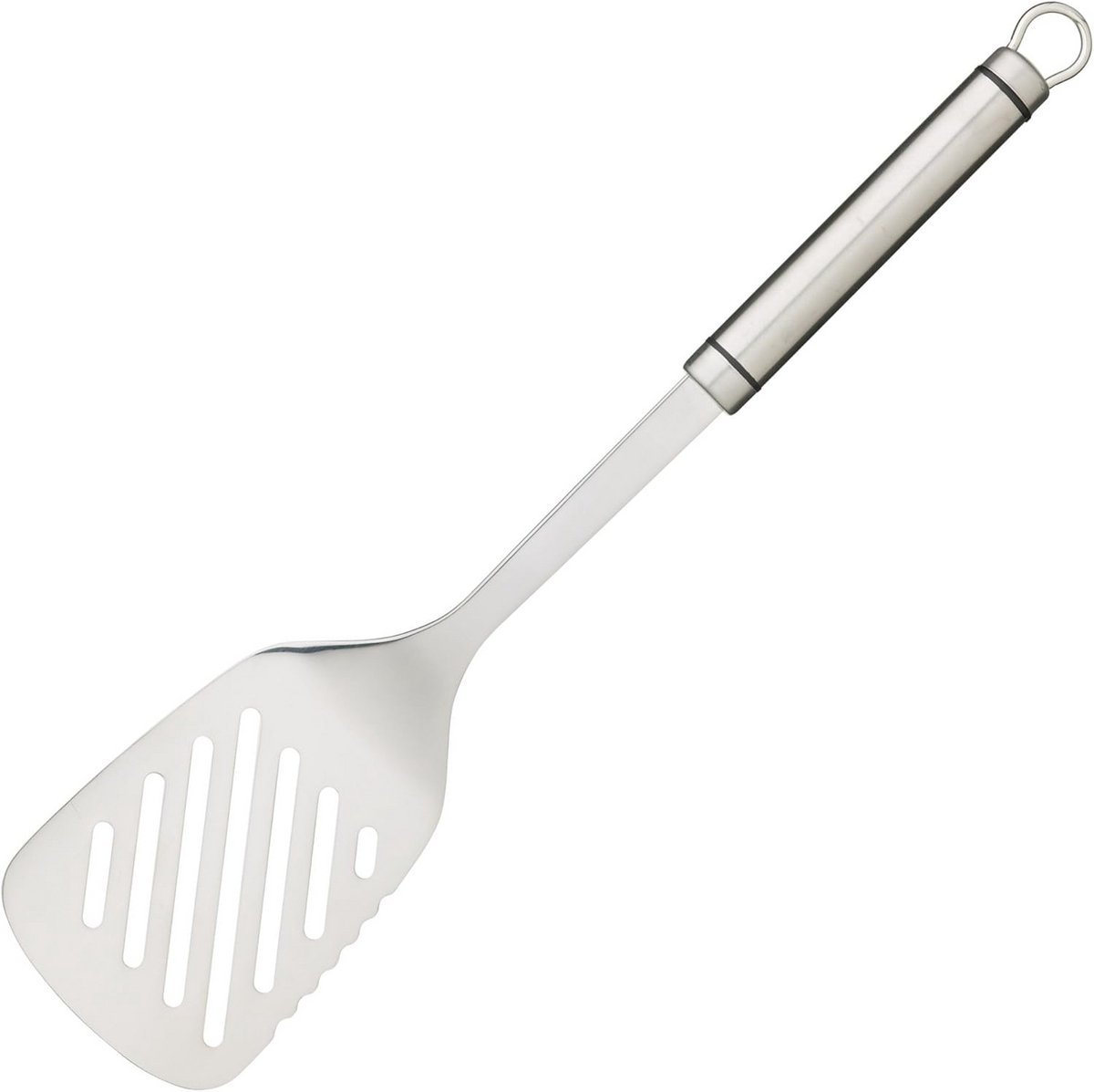 Slotted Turner - Duurzaam en Gemakkelijk Schoon te Maken Roestvrij Staal (36 cm)