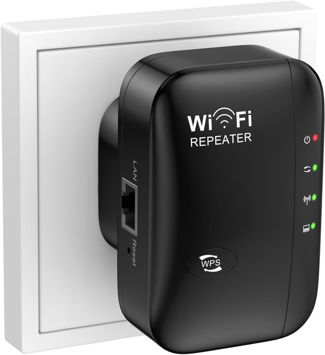 Wifi versterker 300 Mbit/s - WLAN repeater voor 5000 sq.ft met ethernet verbinding
