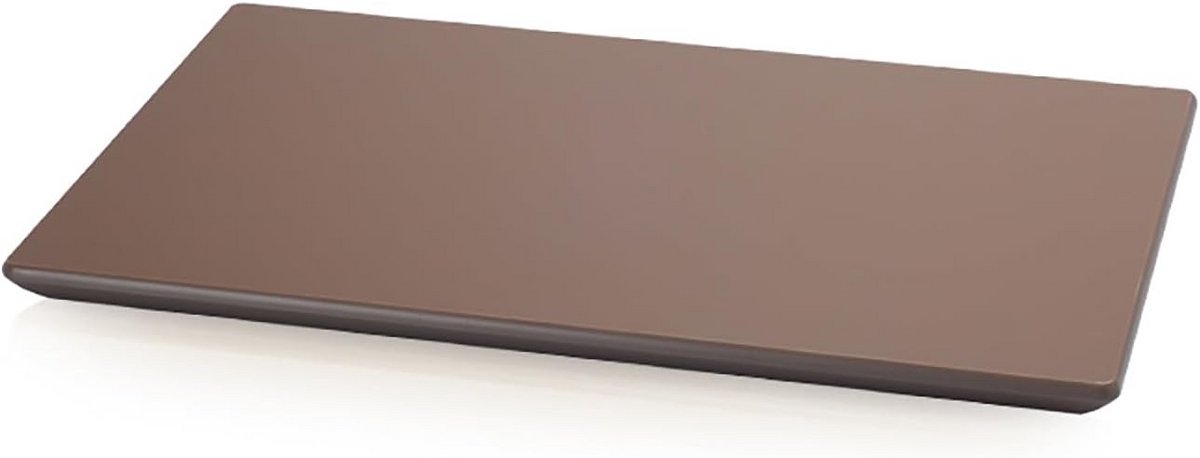 Professionele Polyethyleen Snijplank 30x20cm - Duurzaam Kookplank Bruin