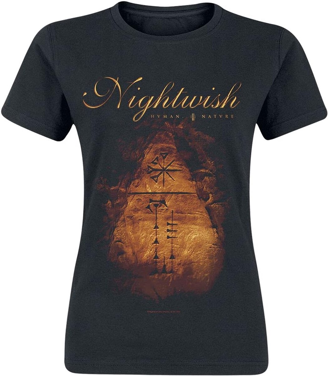 Human. :||: Nature. T-shirt Zwart voor Vrouwen - Duurzaam en Comfortabel