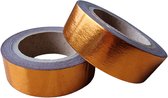 Washi Tape Foil Koper - 10 meter x 15 mm. Masking Tape Copper