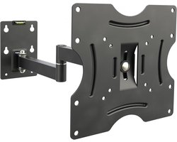 RICOO TV Bracket Tilt Swivel ca. 13-32 Inch for LED LCD OLED Curved and Flat Screens R02-22 Monitor Wall Mounted Universal VESA 75x75-200x200