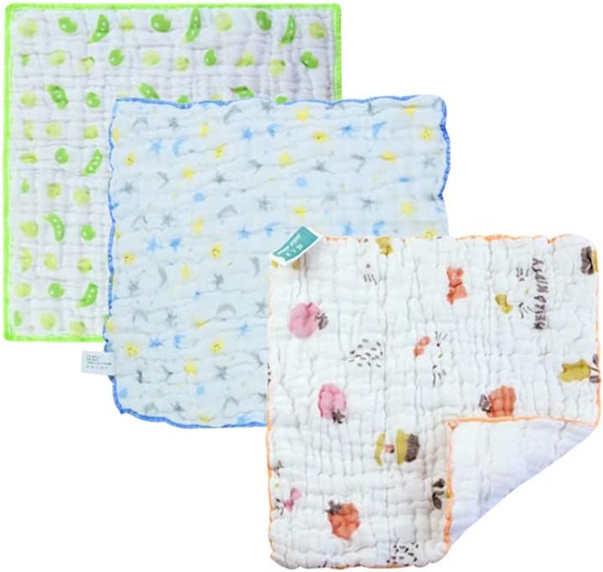 Set van 3 Keukendoeken Super Absorberend Katoen Sneldrogend