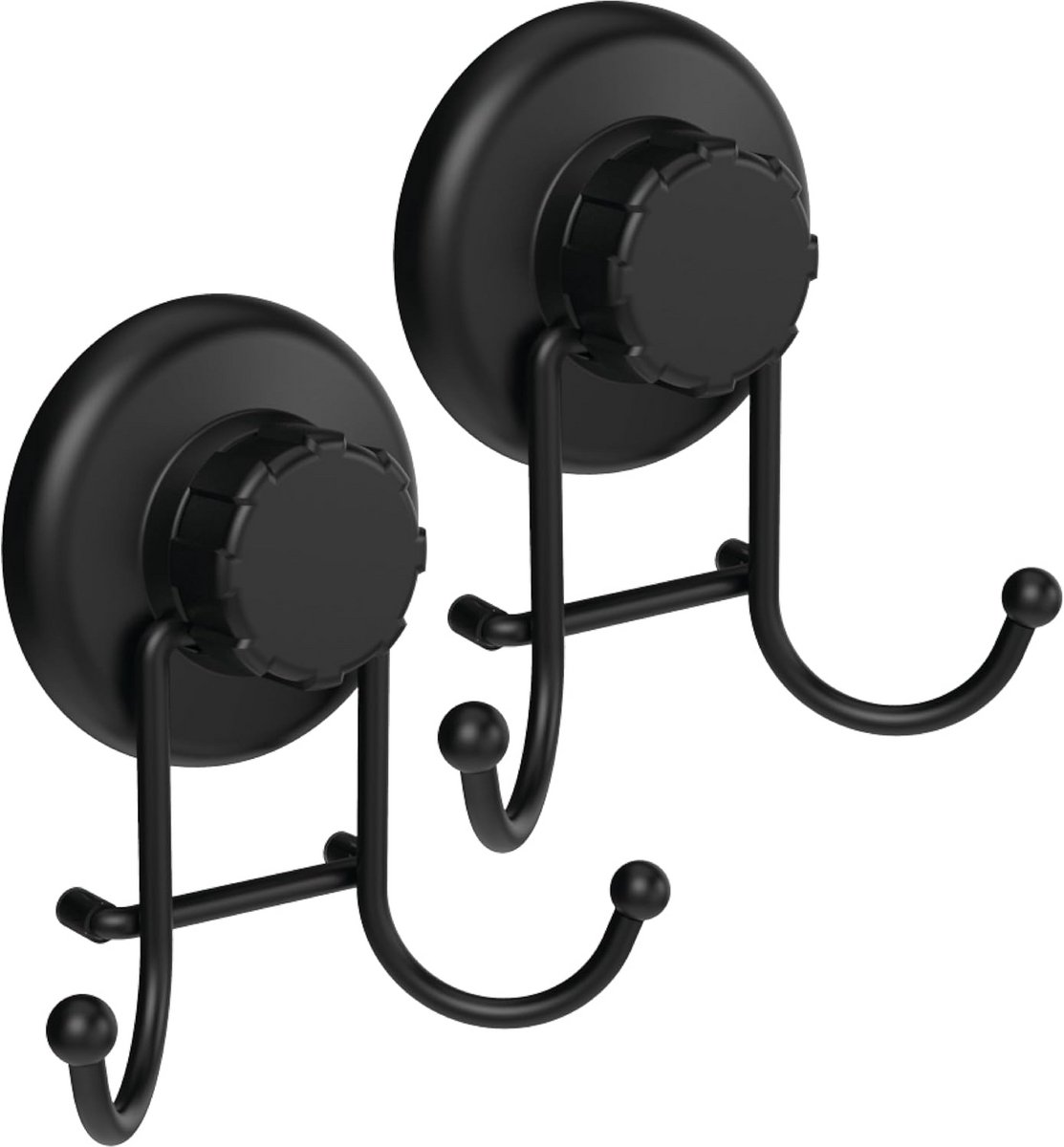 Sterke Zuignap Haken Zonder Boren - Zelfklevende Wandhaken voor Handdoek, Badjas & Douche 
