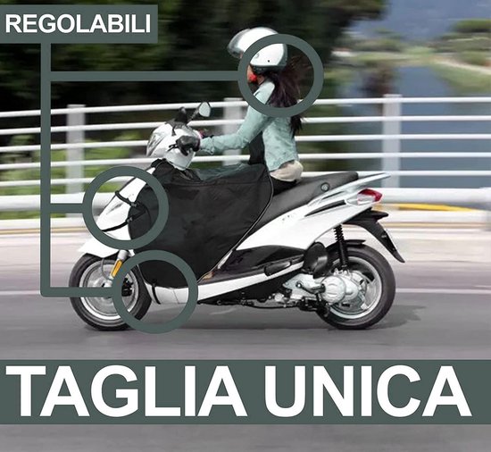 Waterdichte Universele Scooter Voetenzak - Winddichte Beenafdekking voor Motor en Scooter — afbeelding 4