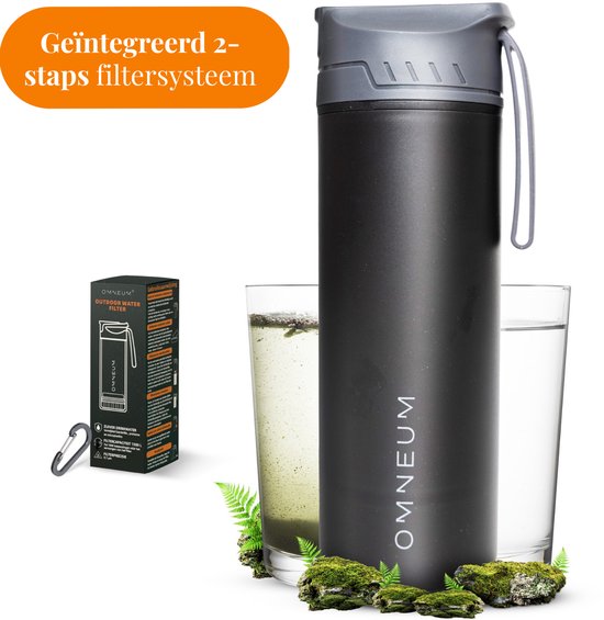 Omneum® Waterfilter Drinkfles