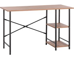 Top 10 computerwerkplekken en bureaus 2026: Bureau met twee legplanken, 120 x 60 cm