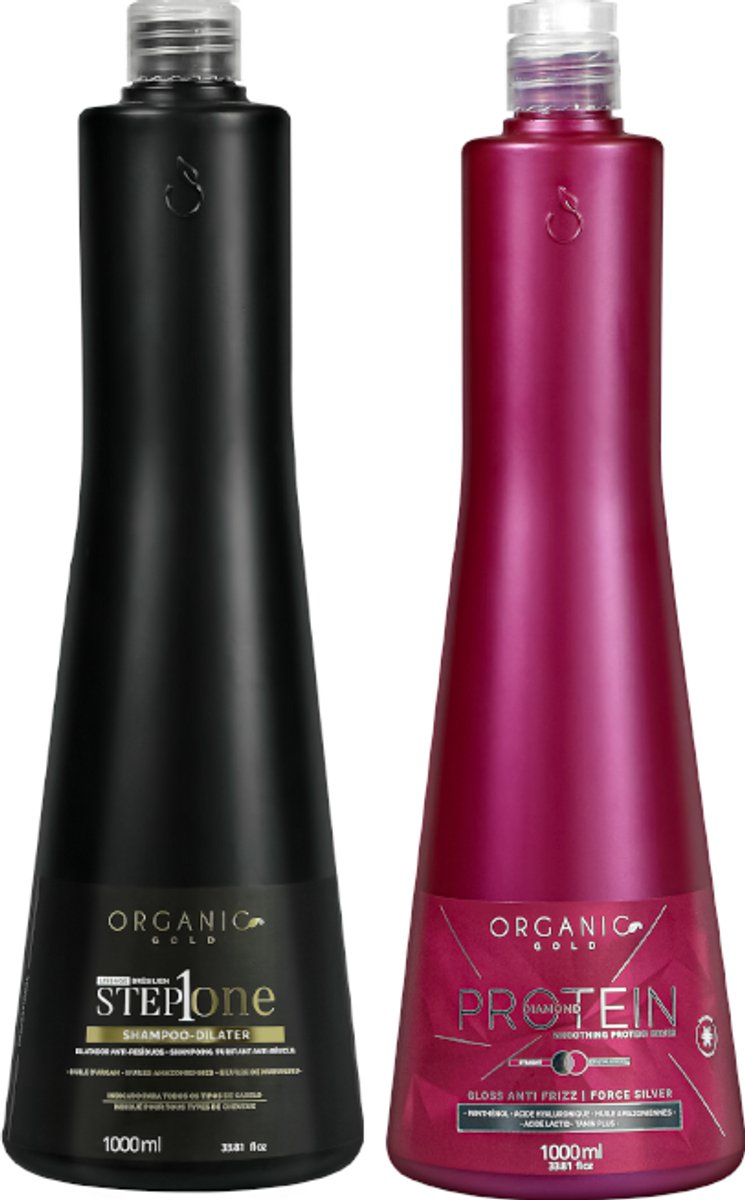 Organic Gold Diamond Proteïne Behandeling Kit 2 x 1000ml