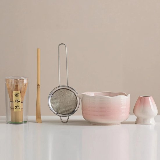 atcha-set Japanse theecereonie, 5-delig, bevat een atcha-ko et