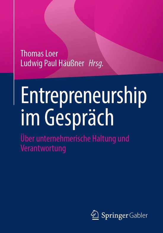 Business and Economics (German Language) - Entrepreneurship  ... - cover