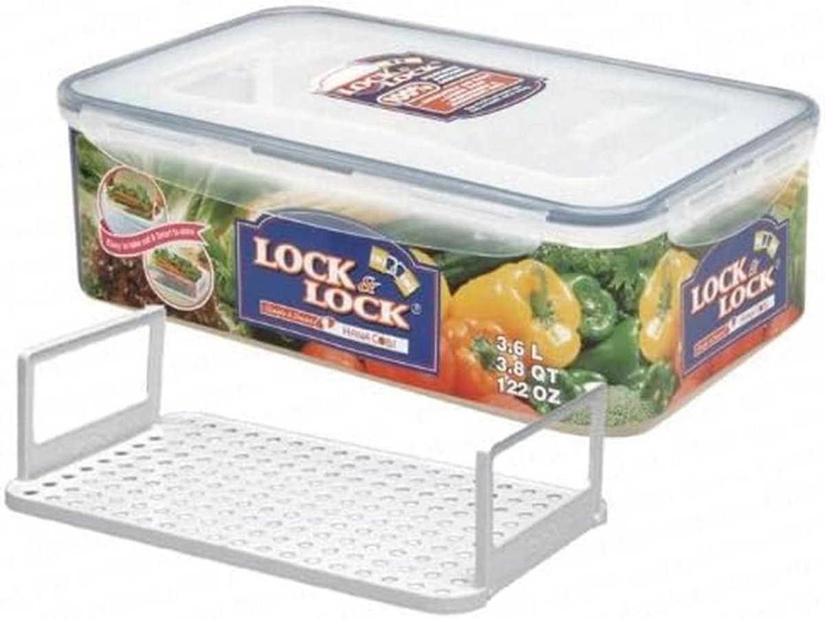 Vershoudbox 3,6 Liter - Luchtdichte Bewaardoos voor Voedsel