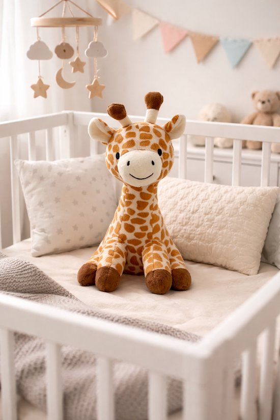 Muzikaal Giraffe Speelgoed, Dansende Zingende Giraffe Pluche, Herhaalt Wat Je Zegt, Interactief Speelgoed Giraffe Knuffeldier | NL