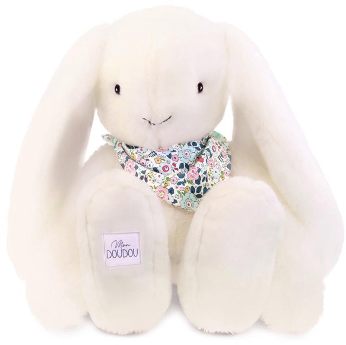 Pluche Konijn Fleurette Wit (50cm)