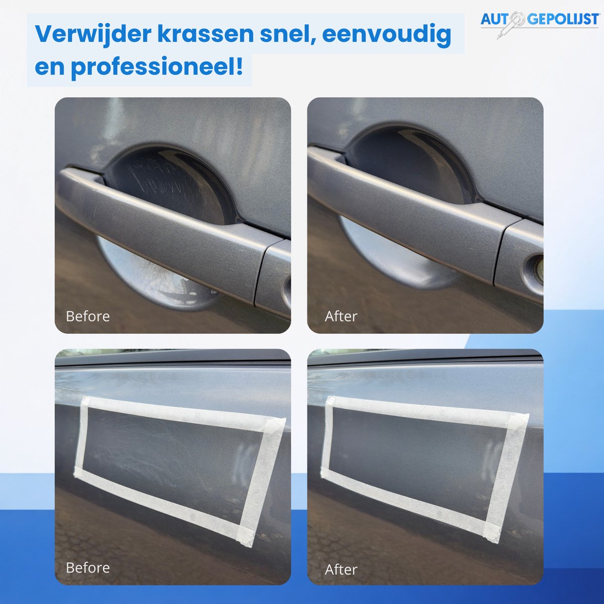 Auto Gepolijst Krasverwijderaar Pro Set - 10 Delig- Scratch Remover - Krasverwijderaar Voor Auto - Krassen Verwijderen Auto - Polijstset - Polijstschijven - Polijstpads - Polijstpasta - Polijstmiddel – foto 6