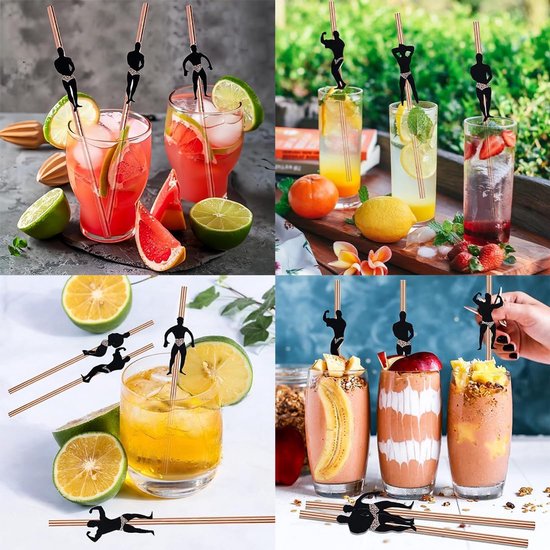 Papieren Rietjes 24 Stuks 20 Cm Roségoud Plasticvrij Decoratieve Rietjes Wegwerprietjes Jga Dames Drinkrietjes Papieren Rietjes 24 Stuks 20 Cm Roségoud Plasticvrij Decoratieve Rietjes Wegwerprietjes Jga Dames Drinkrietjes