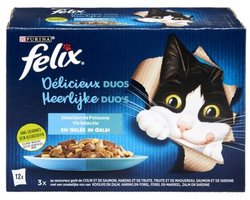 6x Felix - Malse reepjes visselectie in gelei - 12x85g