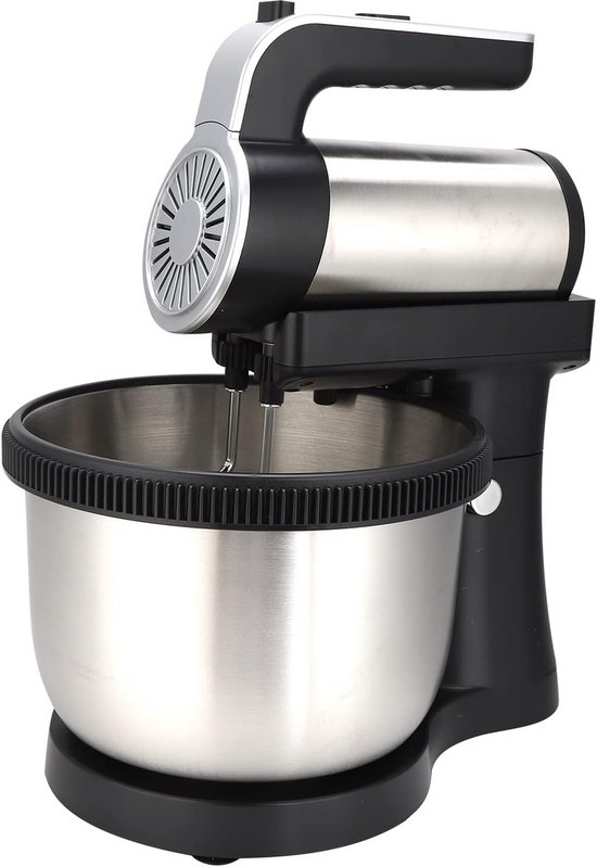 Elektrische Standmixer met Mengkom - 1000W, 5 Snelheden, Gardes & Kneedhaken — afbeelding 5