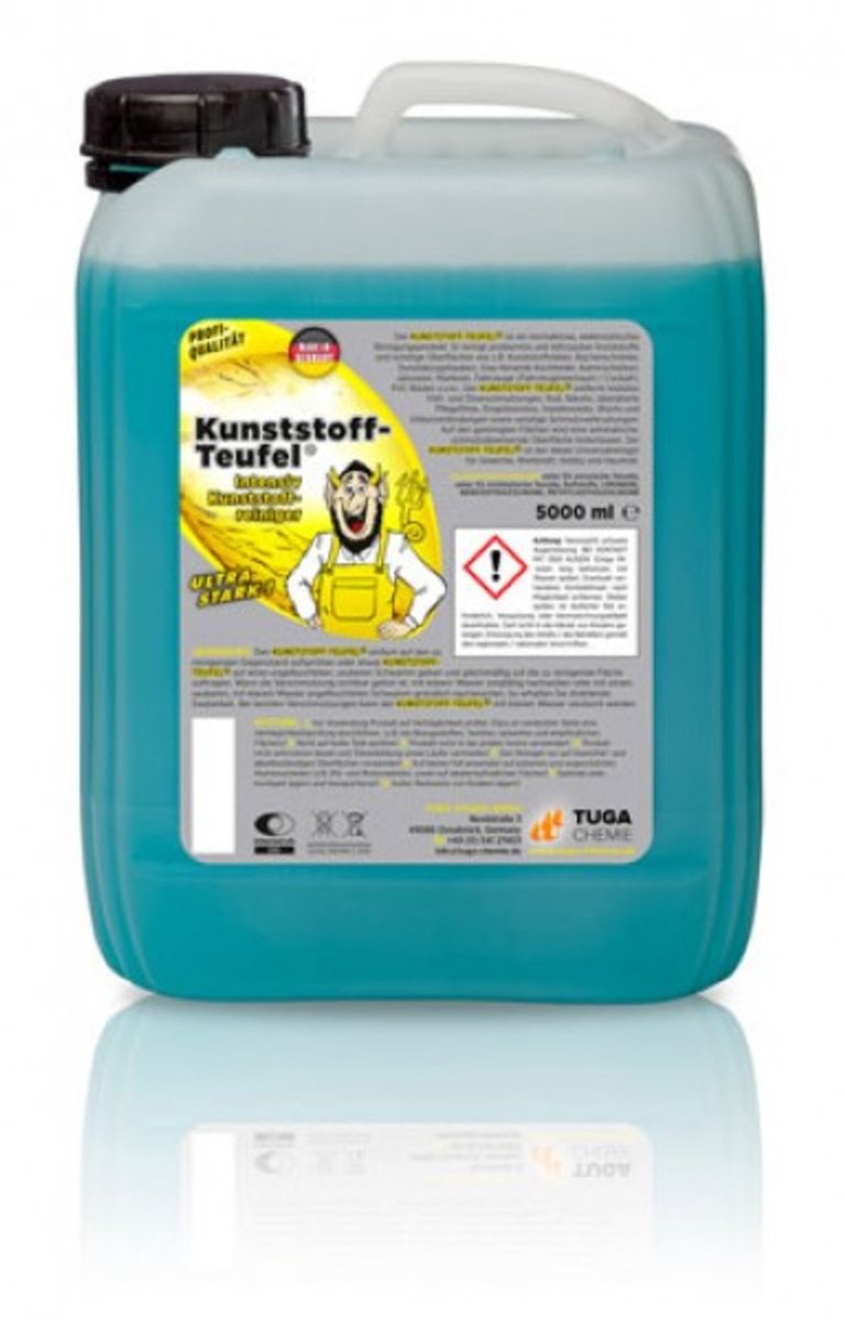 Tuga Chemie - Kunststoff Teufel - Intensief Kunststof Reiniger - 5 liter