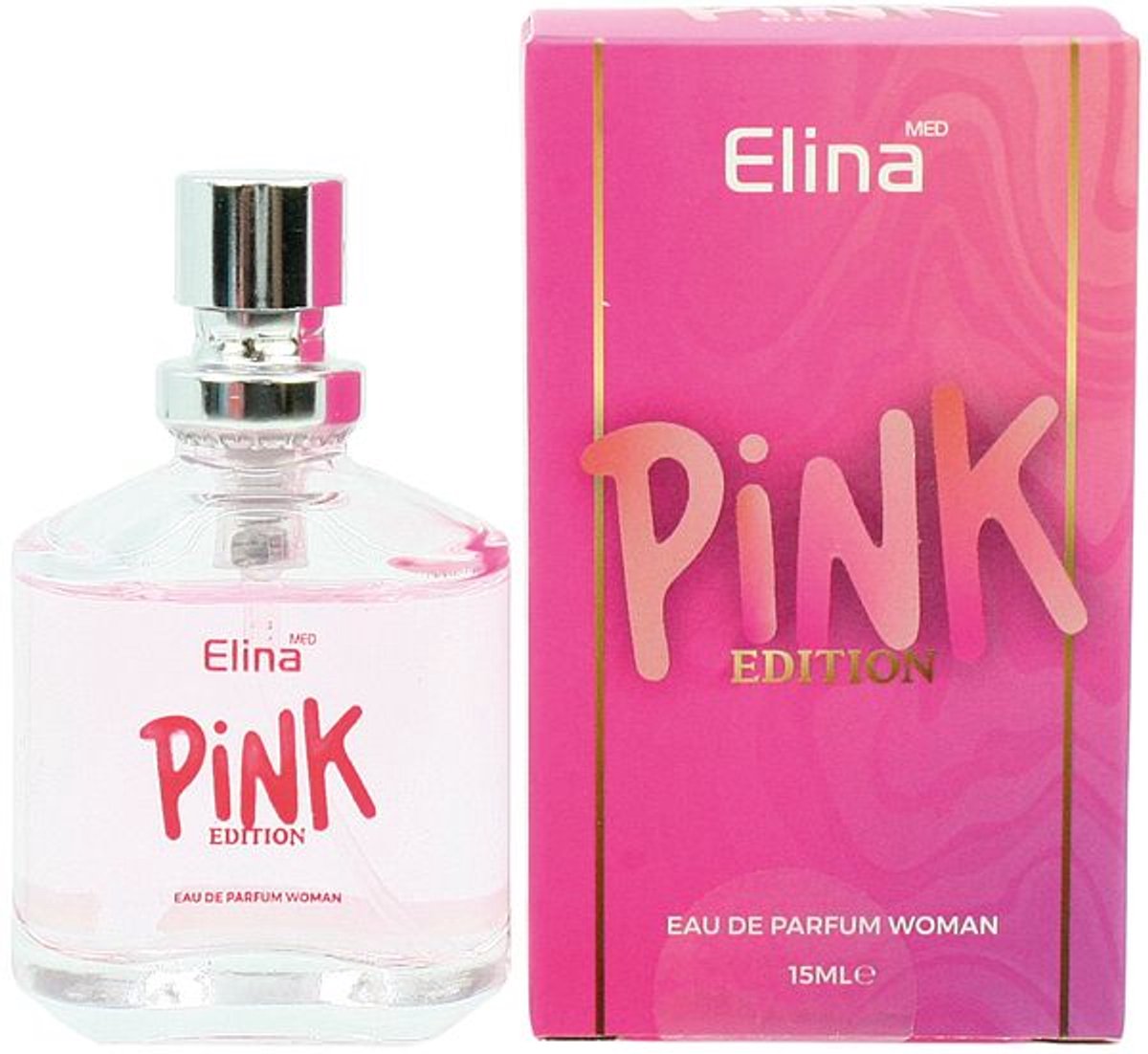 Elina Parfum Pink Edition For Woman Eau de Parfum 15ml