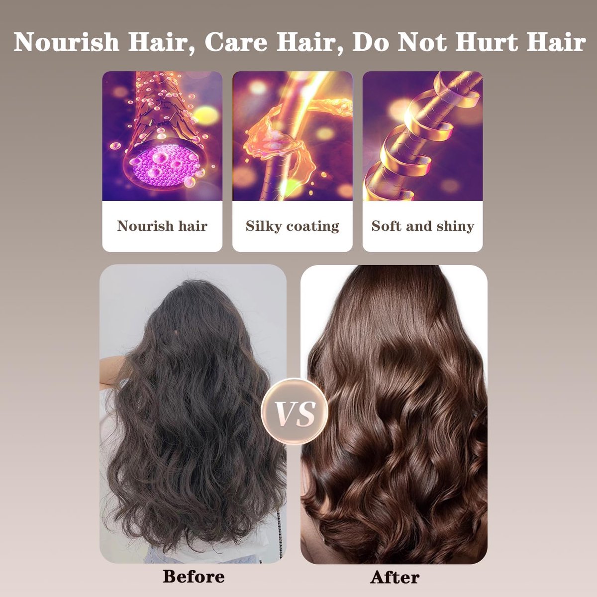 Automatische Krultang Keramisch met 4 Temperatuurstanden - afbeelding 2