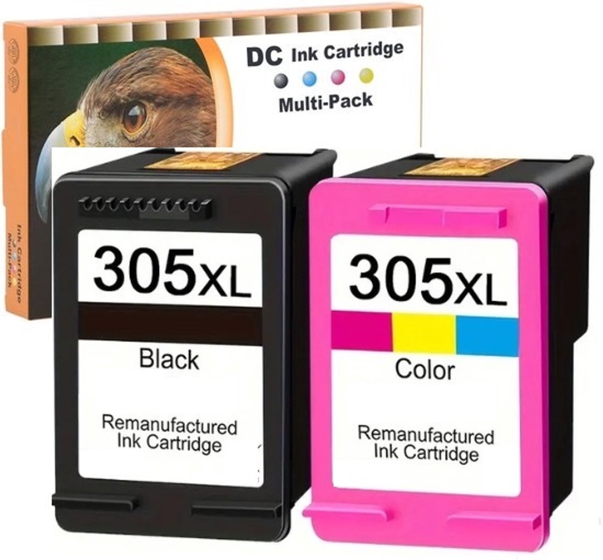 Huismerk Inktcartridge Alternatief voor HP 305 305XL - Multipack - Hoge Capaciteit