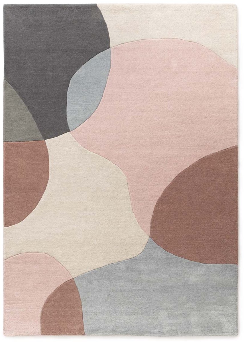 Wollen vloerkleed - Dune abrikoos 240x340
