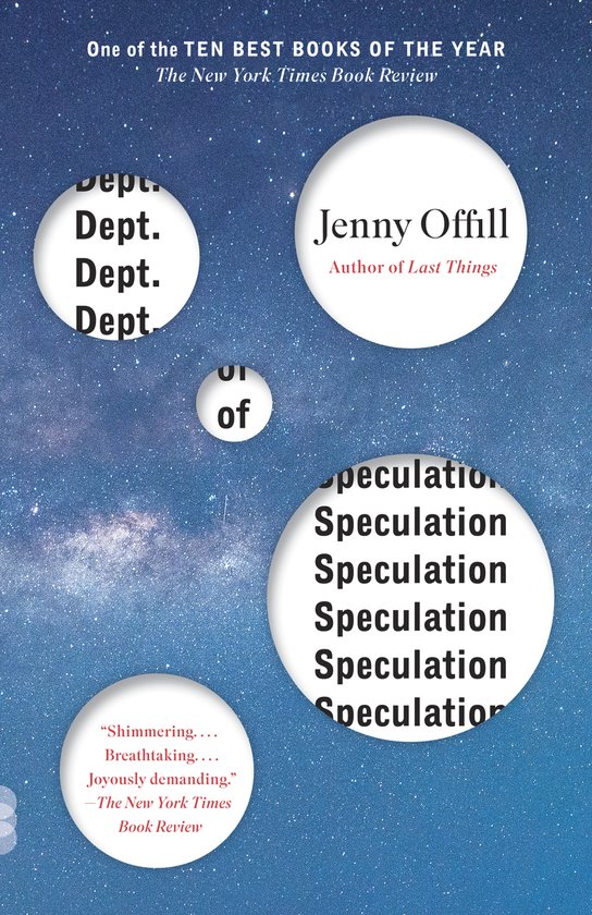 Dept. of Speculation - cover