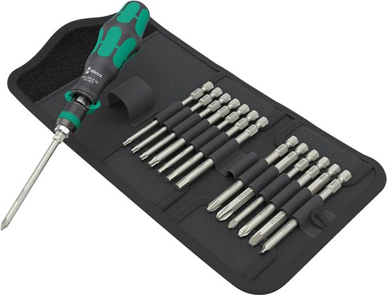 Jeu De 10 Tournevis De Précision Wera Kraftform Micro - Torx, Fente, Phillips, Hexagonal
