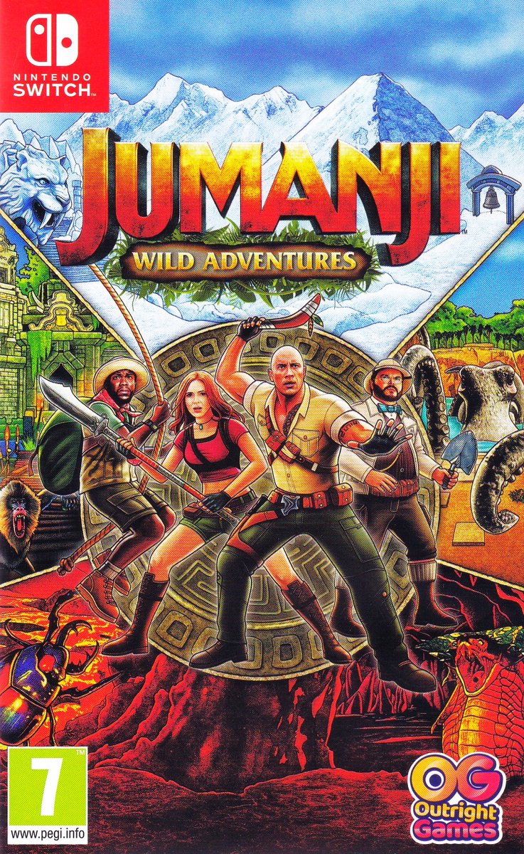 Jumanji Wild Adventures - Nintendo Switch