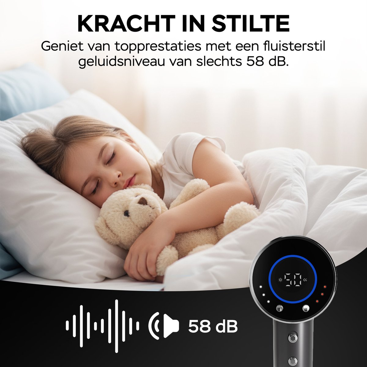 Strolox Ionische Föhn – LED Display & 5 Opzetstukken thumbnail 3