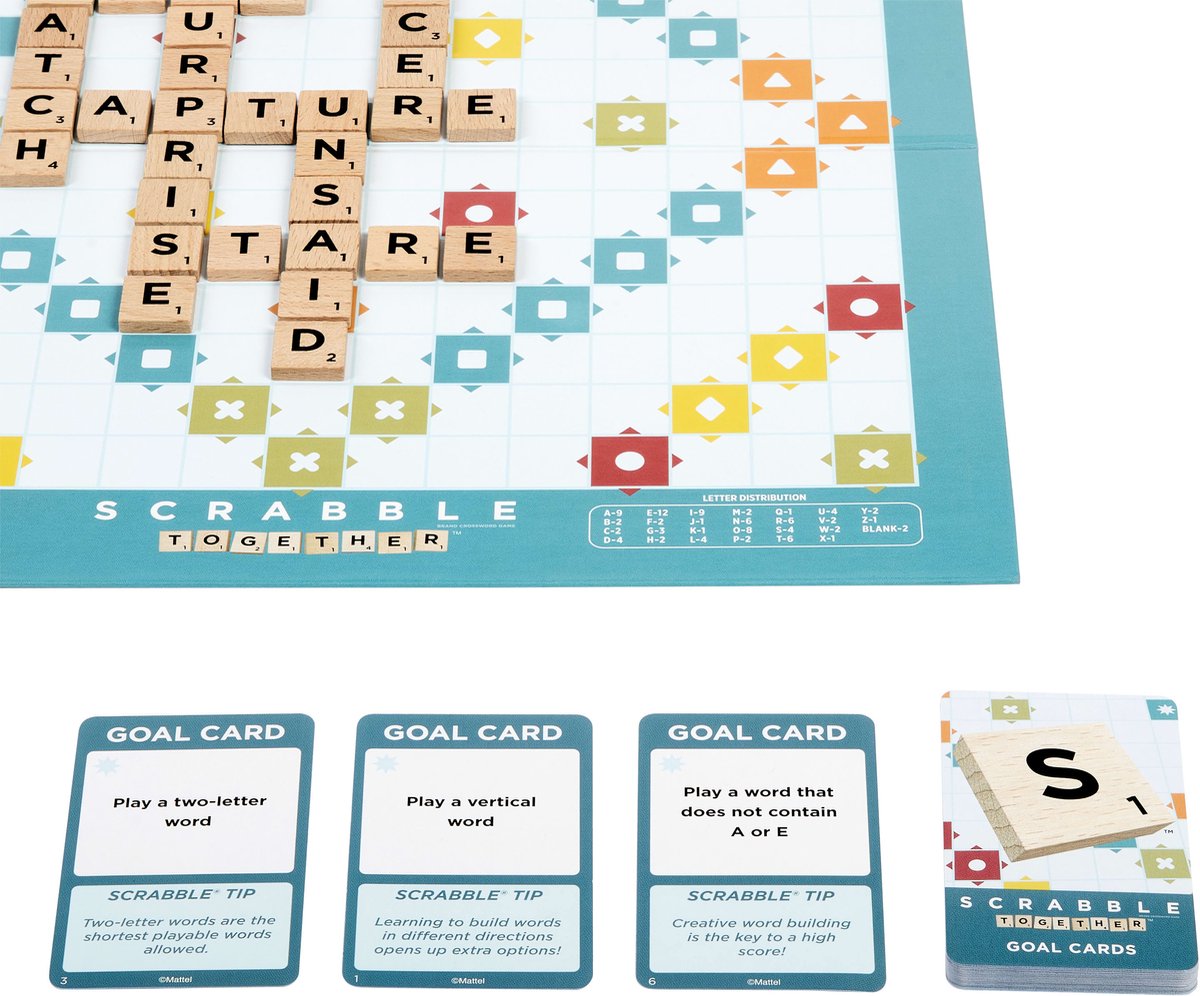 Mattel Games Scrabble - Met Houten Blokjes - Nederlandse Editie — afbeelding 5