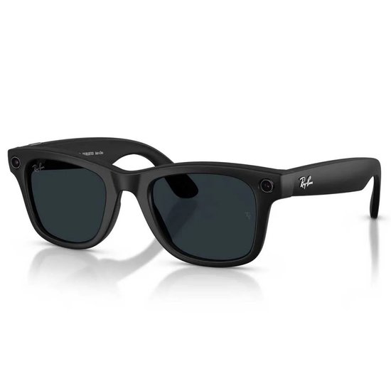Ray-ban Wayfarer Meta Gen 2 Fotochromatische Zonnebril Zwart Transitions Grey/CAT1-3 Man,Vrouw