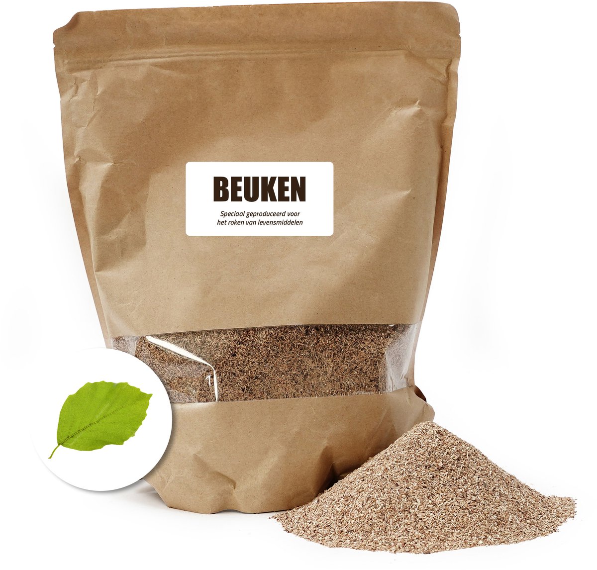 Eurocatch | Rookhout | Beuken Rookmot 4 Liter | 1kg | Voedingskwaliteit
