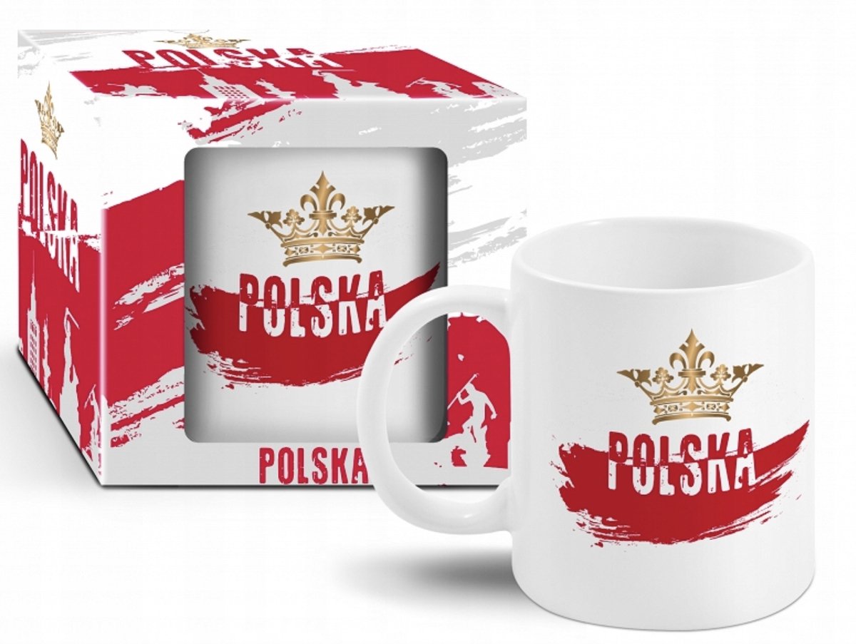 Patriottische Mok - Polen Waaier - 300 ml