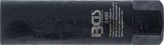 Clé à douille pour bougie d'allumage BGS 3/8", douille pour bougie d'allumage | 14 mm | paroi extra fine