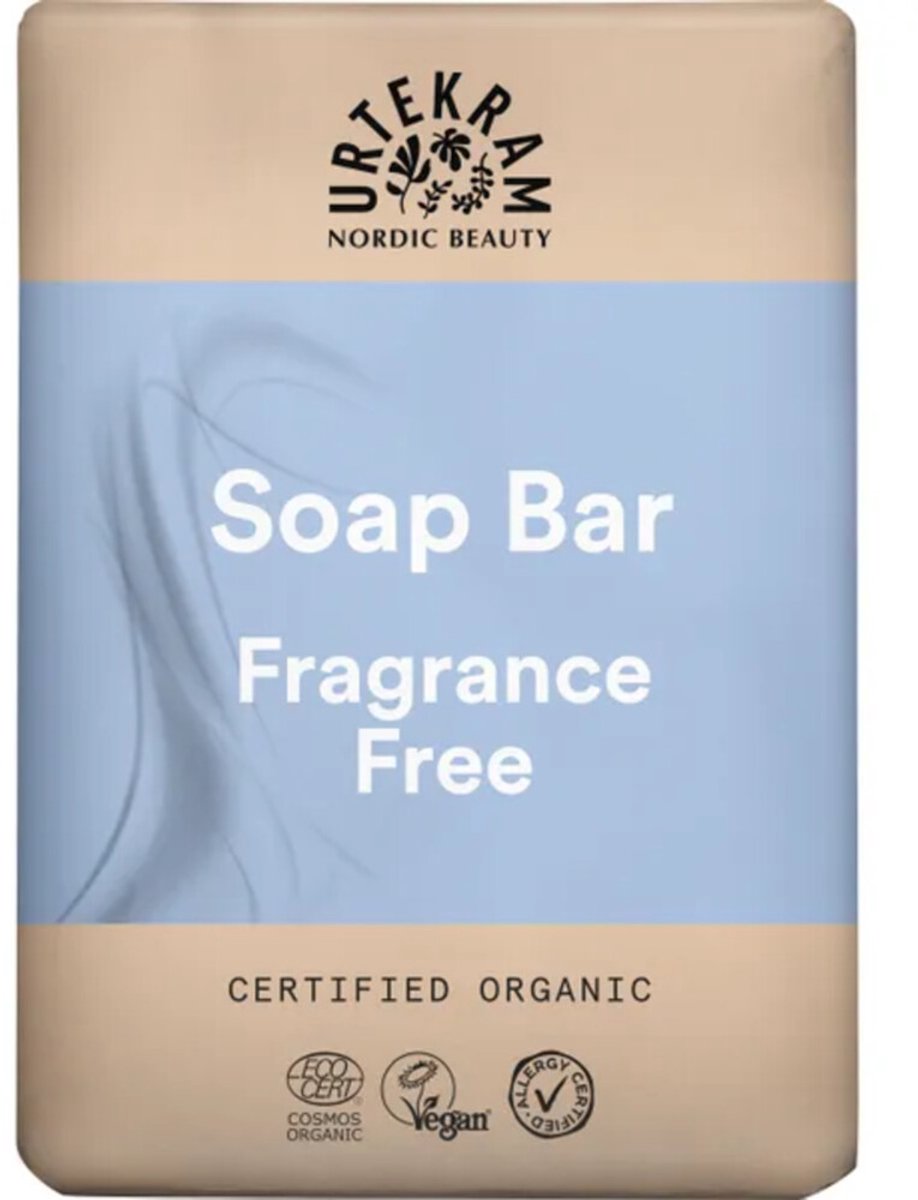 Urtekram Fragrance Free Parfumvrij Zeepblok
