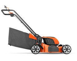 Husqvarna LC 251i accumaaier - 51 cm maaibreedte, 36 V, PowerBoost, savE, 2-in-1 maaisysteem, 2 accuvakken, centrale hoogteverstelling, 65 l opvangbak - ideaal voor middelgrote tot grote tuinen