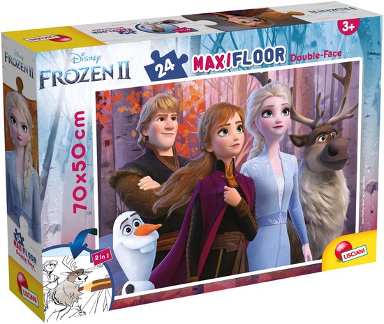 Lisciani disney puzzle df maxi floor 24 frozen 2 | bol