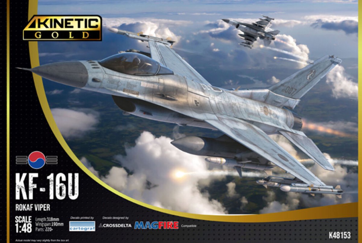 KINETIC K48153 KF-16U Bouwpakket Schaal 1:48
