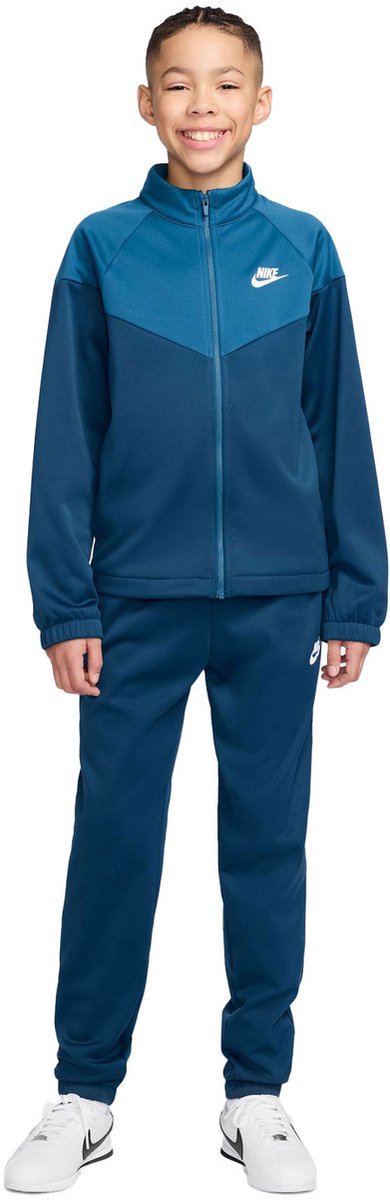 Nike Dri-FIT Tracksuit Force/ Abyss/ 158/ Kids Blauw